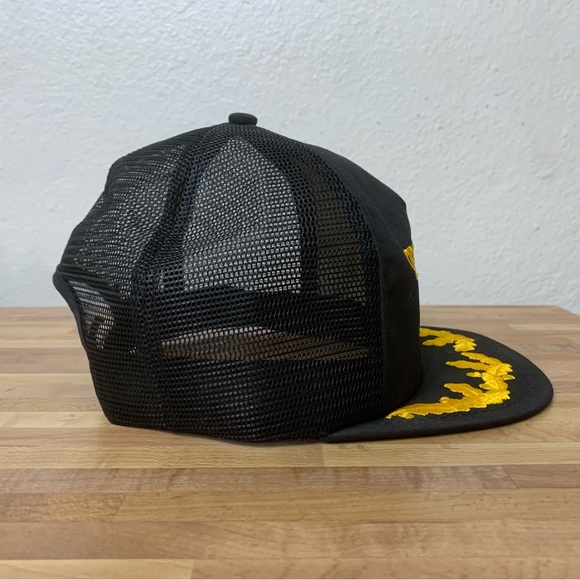 Vintage Craftsman Pro Set Snapback Black Trucker Hat K-Products Caps Made In USA - Picture 4 of 8